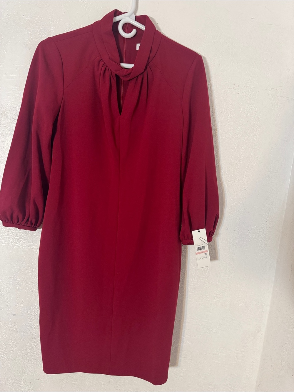 Calvin Klein Red dress size 10